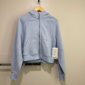 NEW RARE COLOR Lululemon Scuba Full Zip in Blue Linen